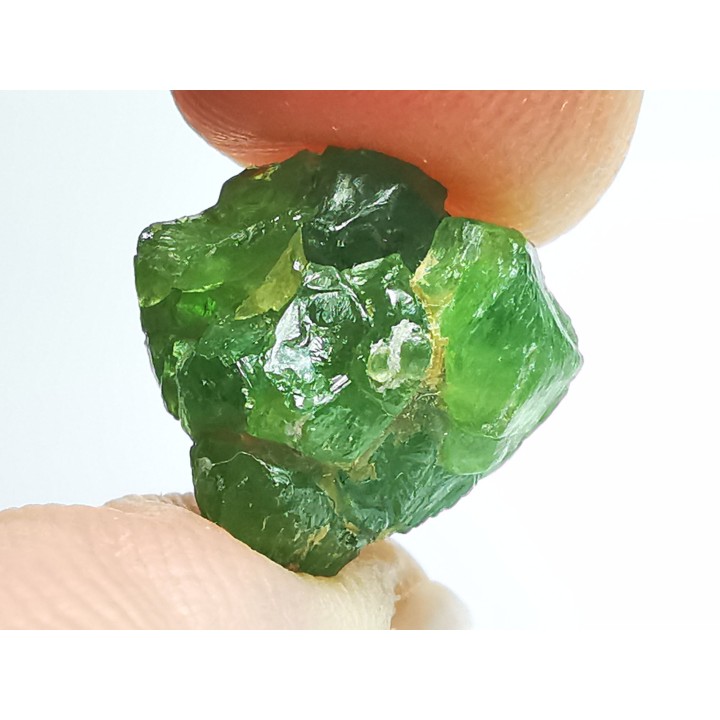 Grenat démantoide, mine Jeffrey, Québec, Canada