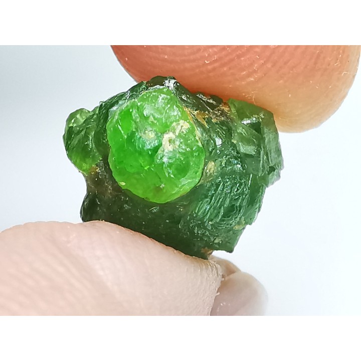 Demantoid Garnet, Jeffrey Mine, Quebec, Canada