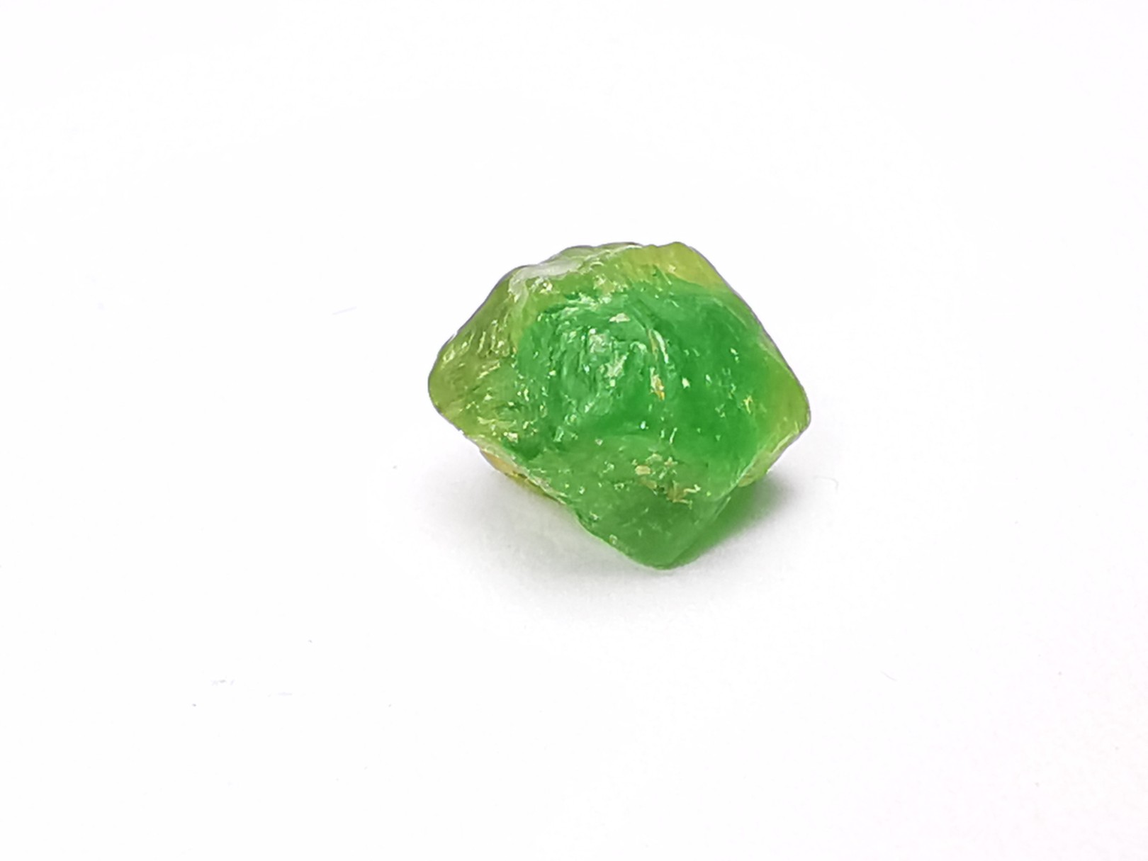 Demantoid Garnet, Jeffrey Mine, Quebec, Canada