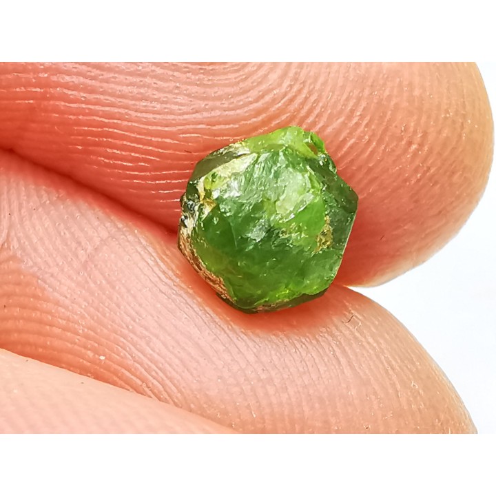 Grenat démantoide, mine Jeffrey, Québec, Canada