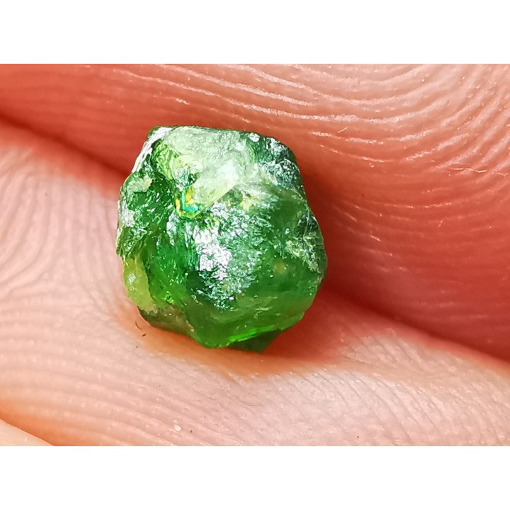 Demantoid Garnet, Jeffrey Mine, Quebec, Canada