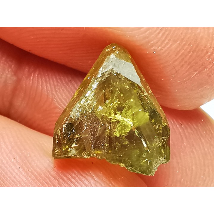 Chrome vesuvianite, Jeffrey Mine, Quebec, Canada