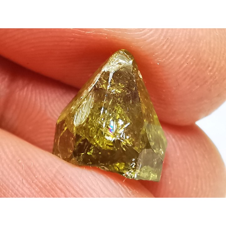 Chrome vesuvianite, Jeffrey Mine, Quebec, Canada