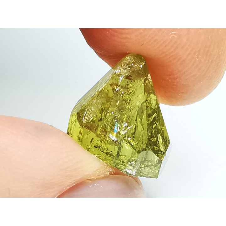 Vésuvianite chromifère, mine Jeffrey, Québec, Canada