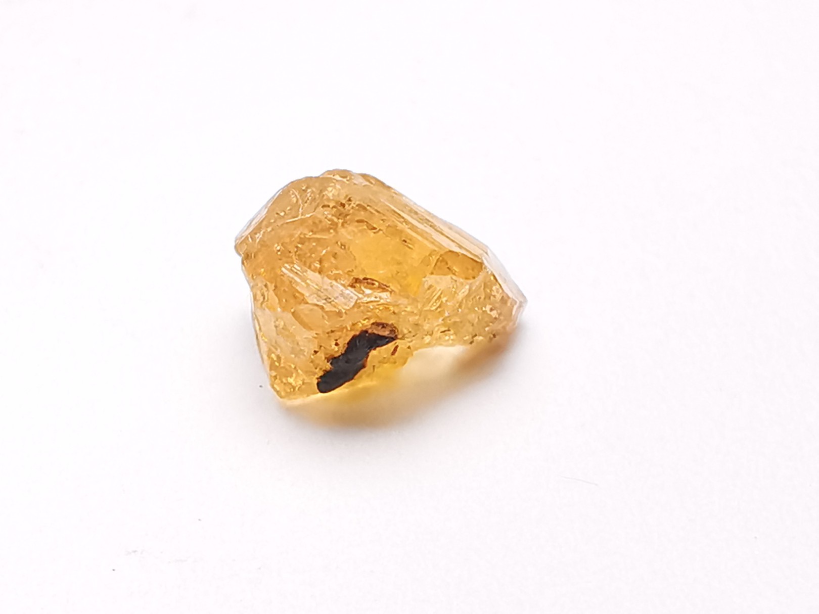 Grenat hessonite, mine Jeffrey, Québec, Canada
