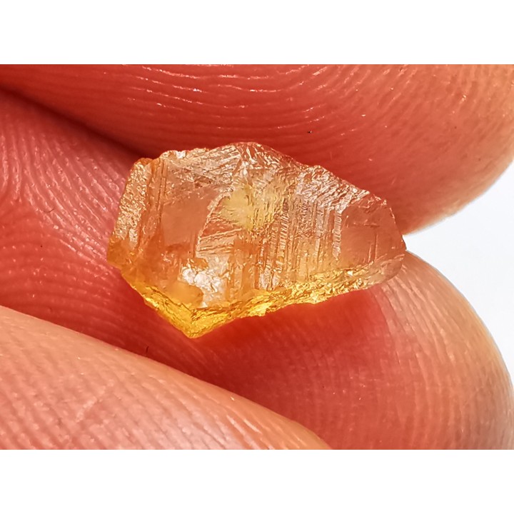 Grenat hessonite, mine Jeffrey, Québec, Canada