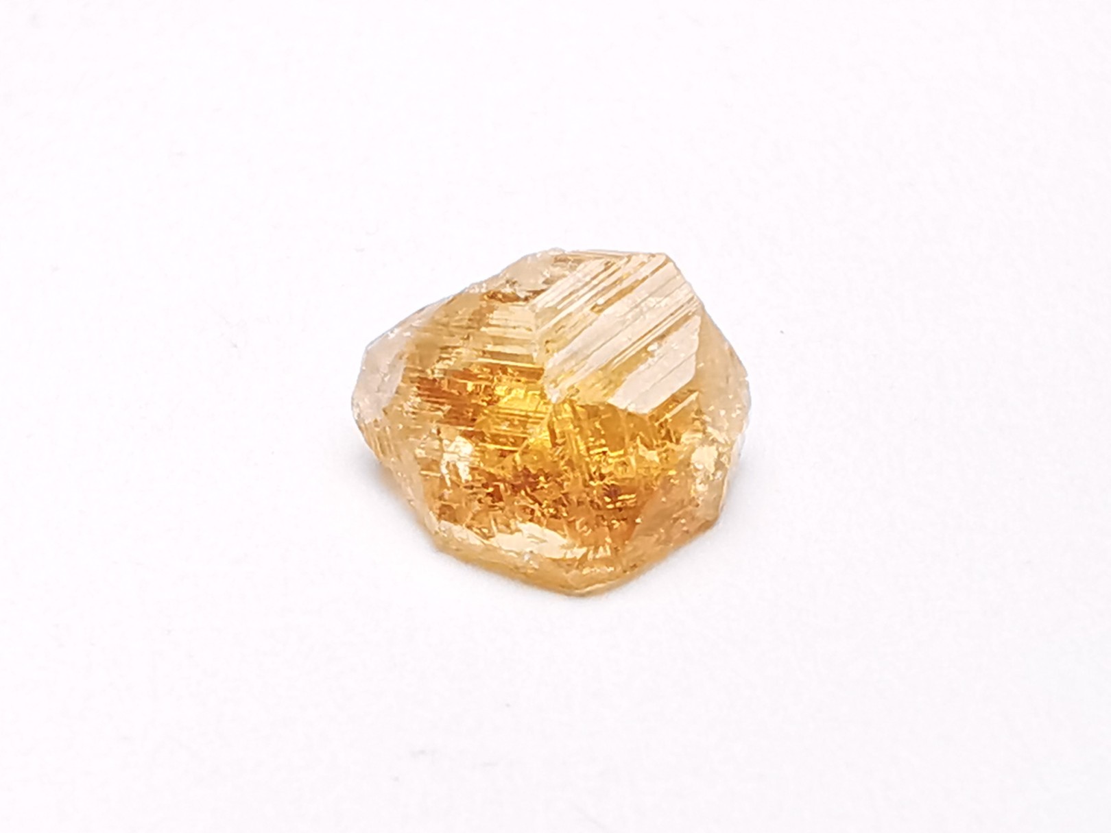 Grenat hessonite, mine Jeffrey, Québec, Canada