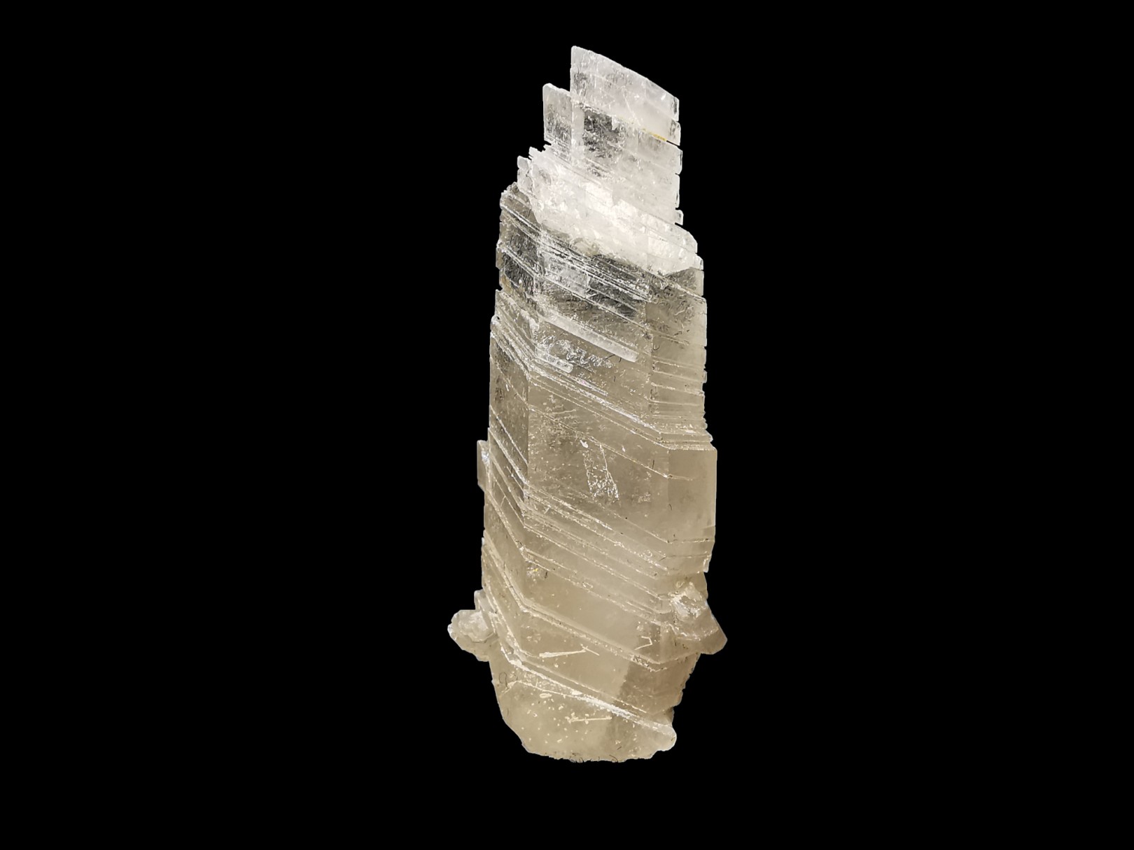 Quartz à croissance interrompue – Dalnegorsk, Russie