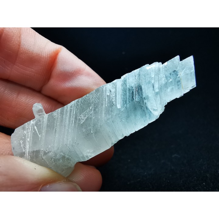 Interrupted Growth Quartz  – Dalnegorsk, Russia