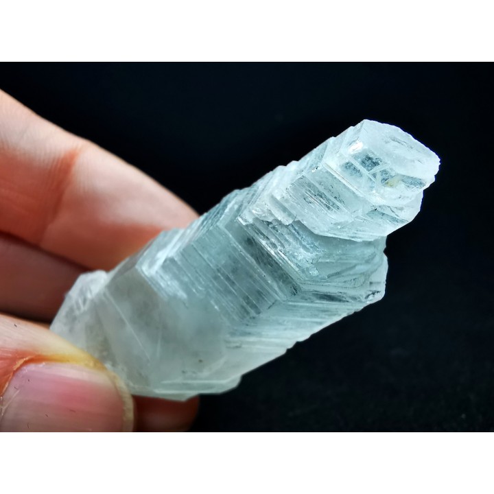 Interrupted Growth Quartz  – Dalnegorsk, Russia