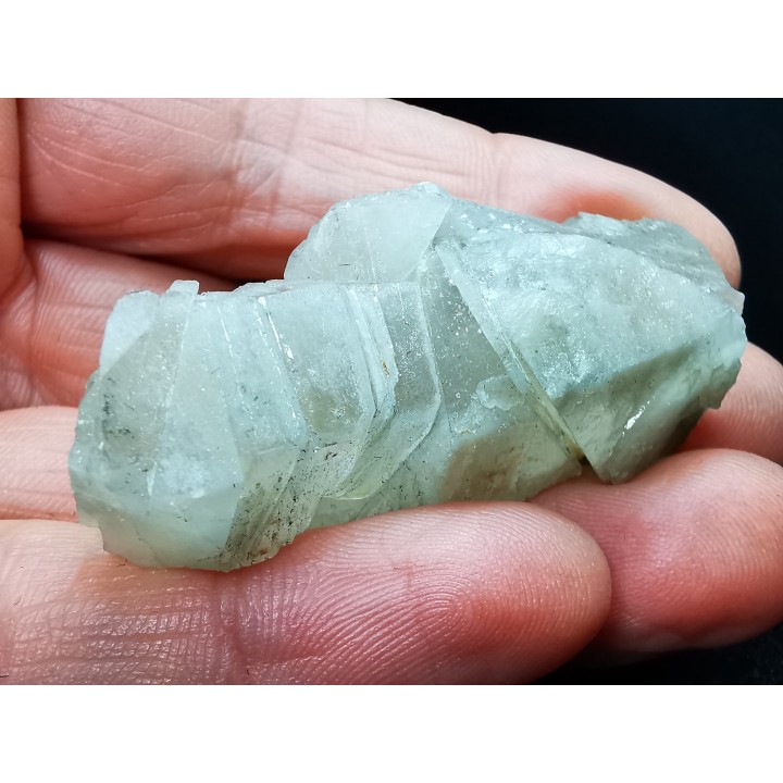 Quartz à croissance interrompue – Dalnegorsk, Russie