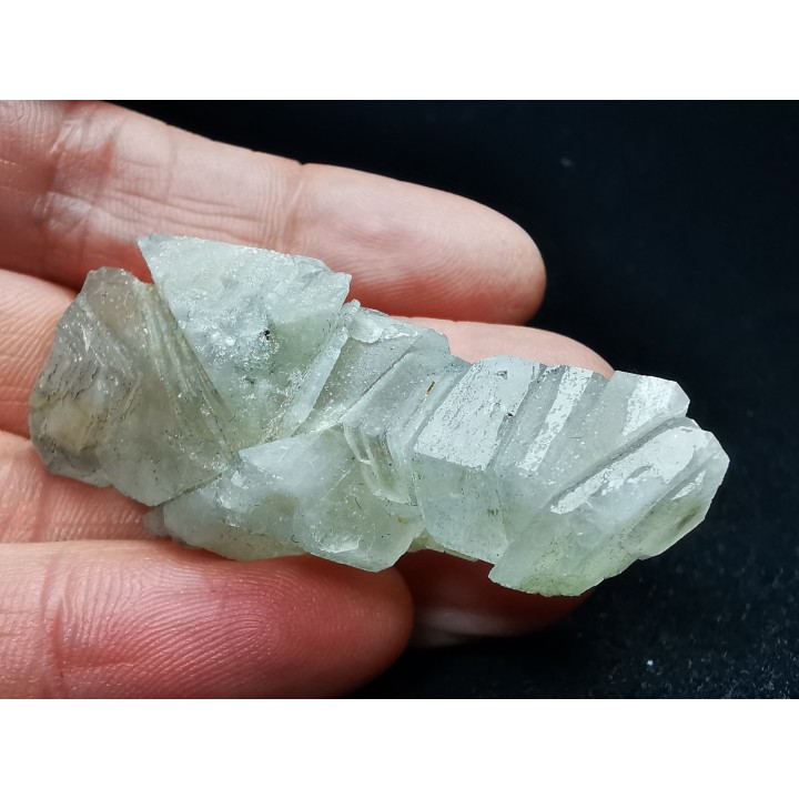 Quartz à croissance interrompue – Dalnegorsk, Russie