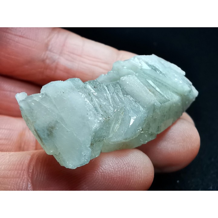 Quartz à croissance interrompue – Dalnegorsk, Russie