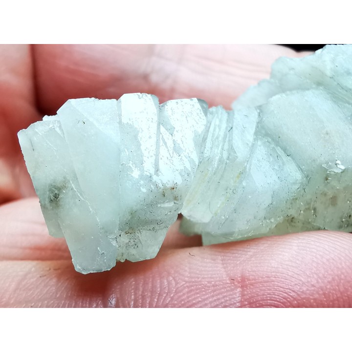 Quartz à croissance interrompue – Dalnegorsk, Russie