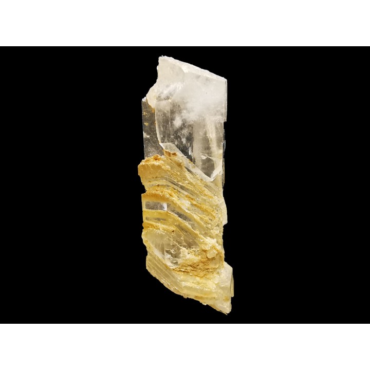 Interrupted Growth Quartz  – Dalnegorsk, Russia