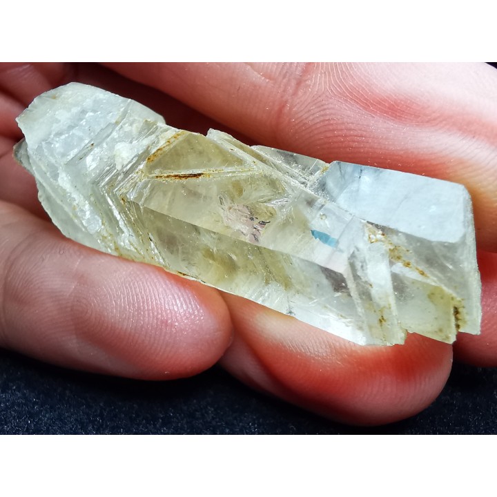 Quartz à croissance interrompue – Dalnegorsk, Russie
