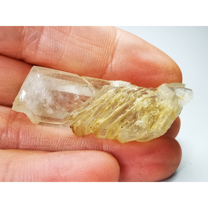 Interrupted Growth Quartz  – Dalnegorsk, Russia