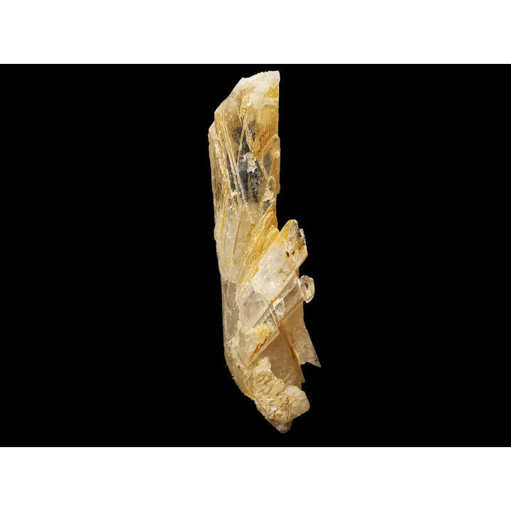 Quartz à croissance interrompue – Dalnegorsk, Russie
