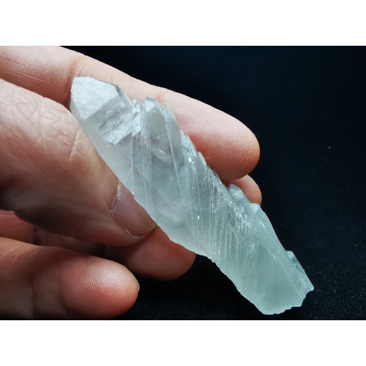 Quartz à croissance interrompue – Dalnegorsk, Russie