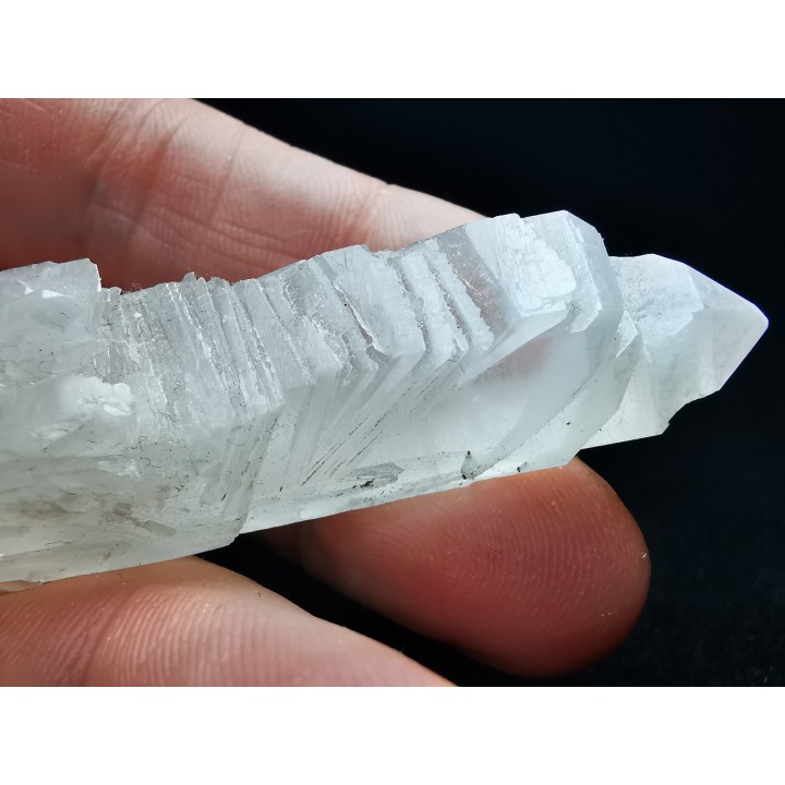 Quartz à croissance interrompue – Dalnegorsk, Russie