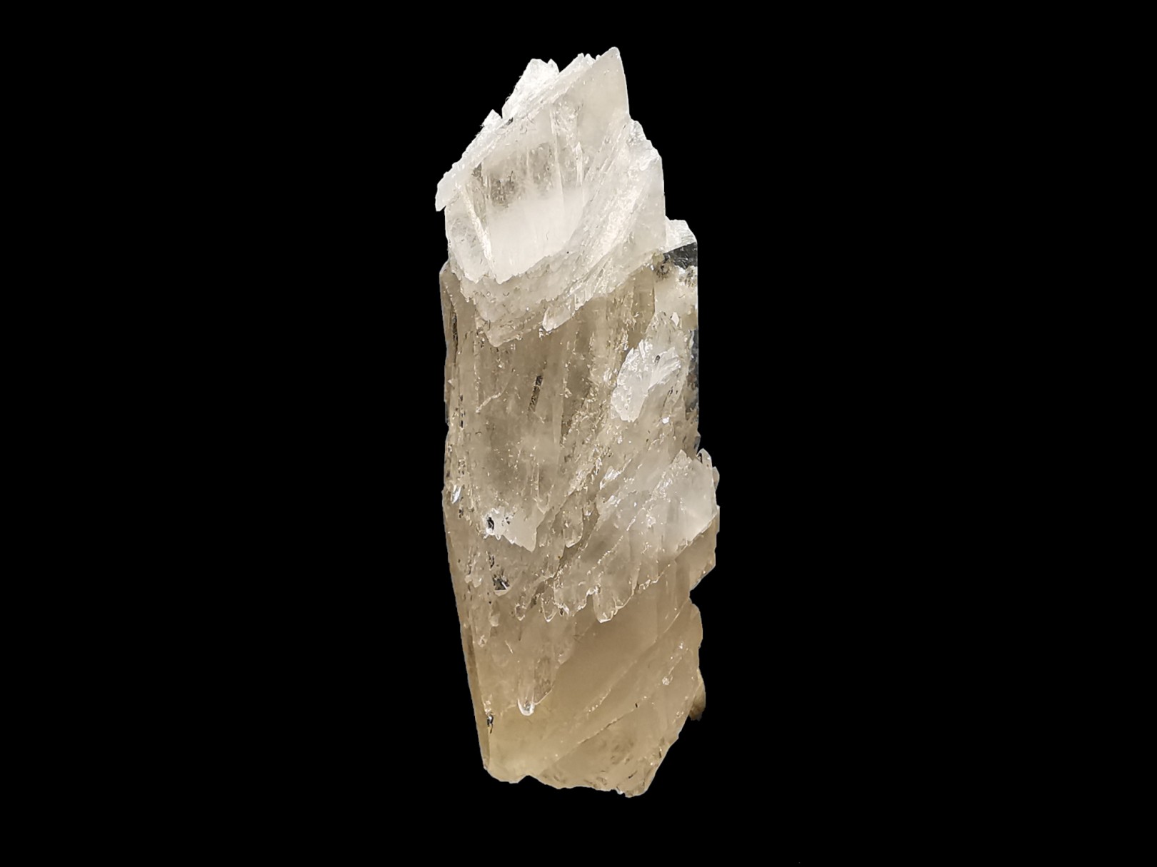Quartz à croissance interrompue – Dalnegorsk, Russie
