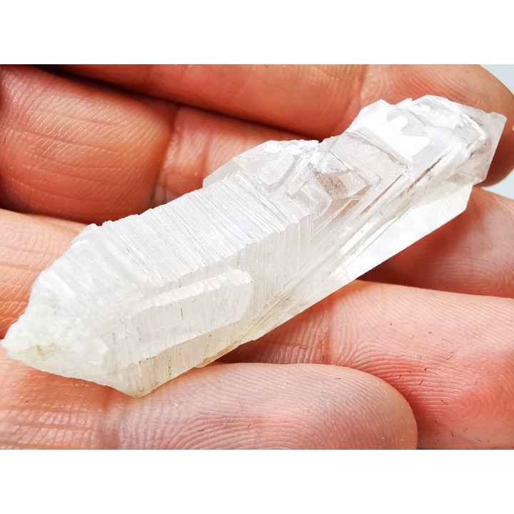 Interrupted Growth Quartz  – Dalnegorsk, Russia