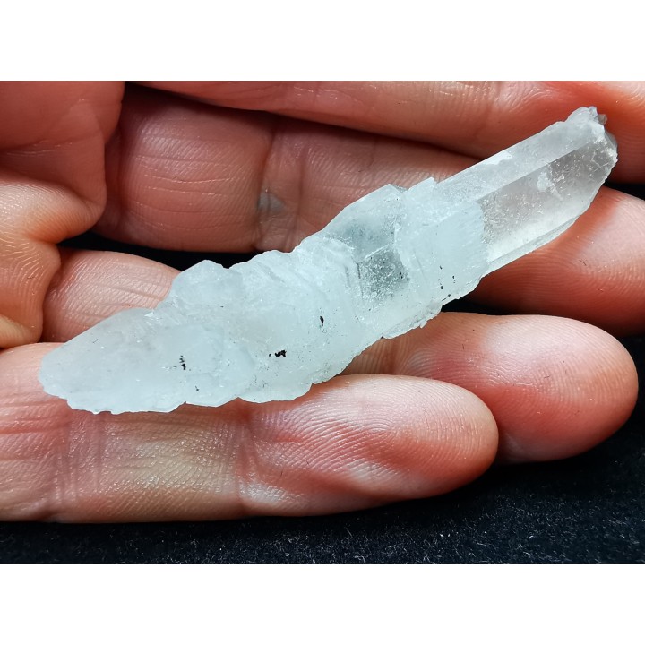 Quartz à croissance interrompue – Dalnegorsk, Russie
