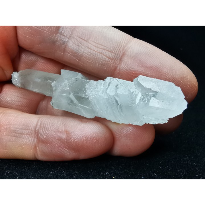 Quartz à croissance interrompue – Dalnegorsk, Russie