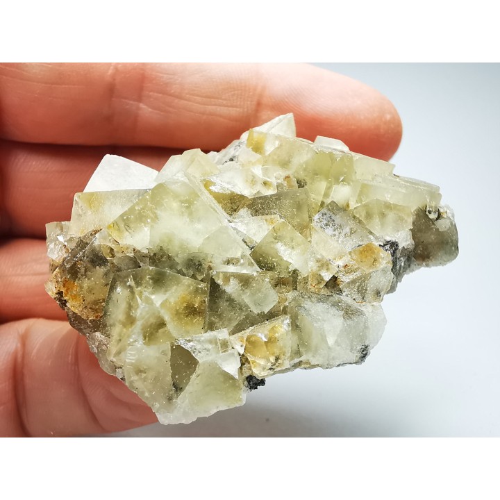 Fluorite de Voltennes, Lucenay-l'Evêque, Saône-et-Loire, France