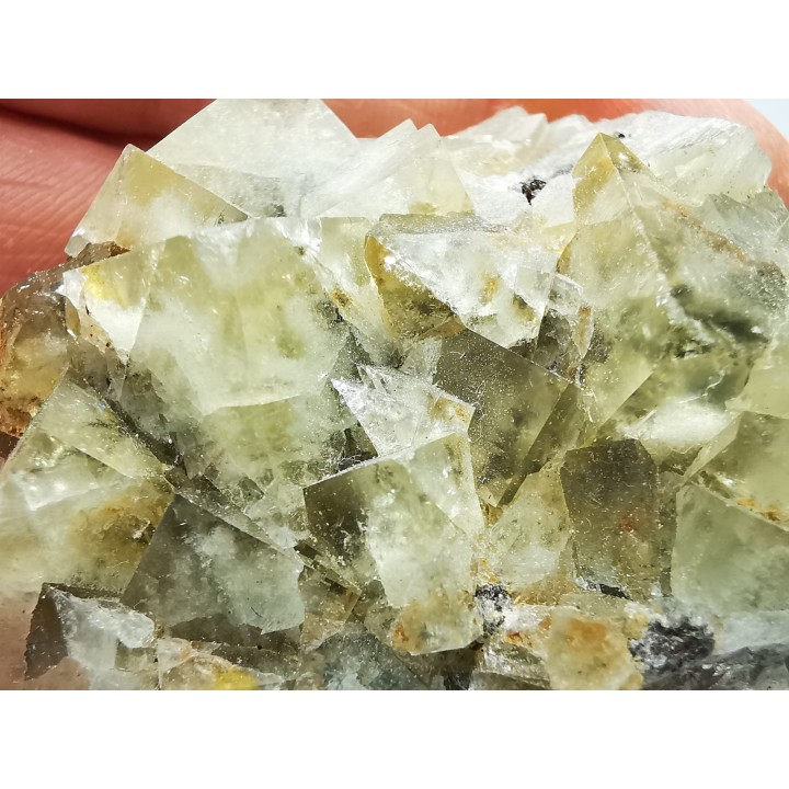 Fluorite from Voltennes, Lucenay-l'Evêque, Saône-et-Loire, France