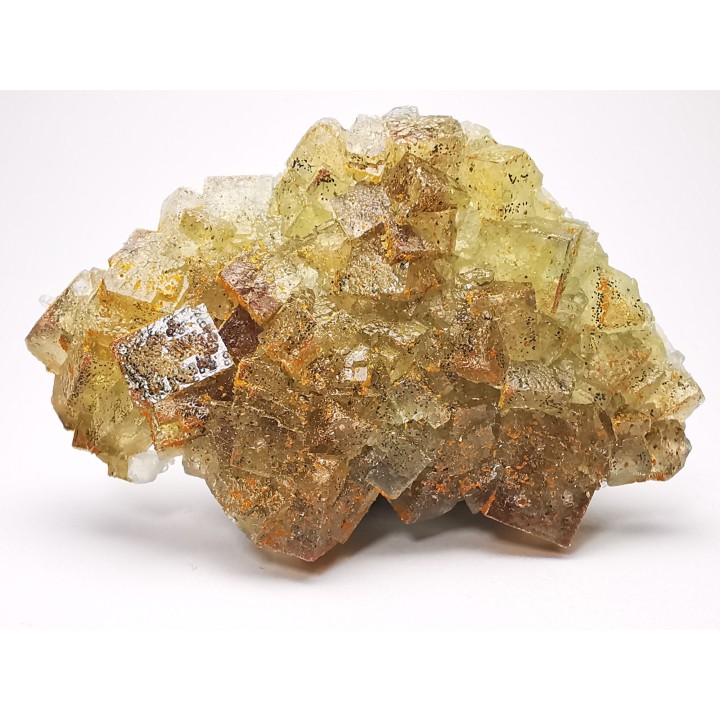 Fluorite de Voltennes, Lucenay-l'Evêque, Saône-et-Loire, France