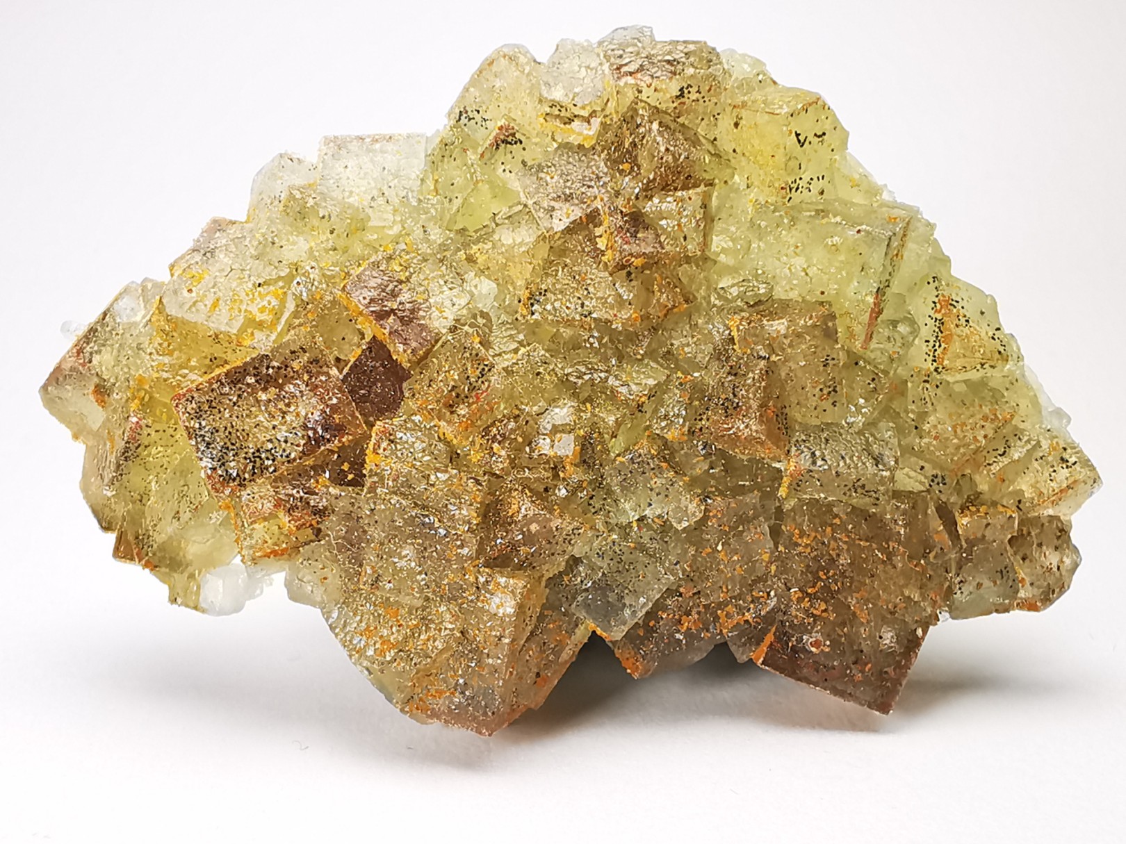 Fluorite de Voltennes, Lucenay-l'Evêque, Saône-et-Loire, France