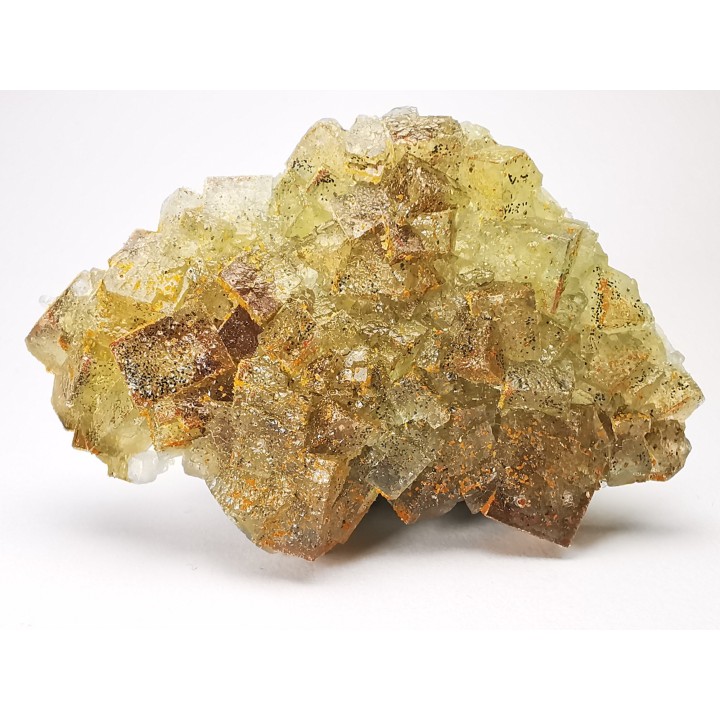 Fluorite de Voltennes, Lucenay-l'Evêque, Saône-et-Loire, France