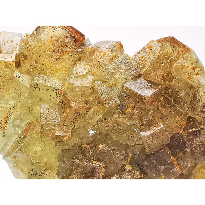 Fluorite de Voltennes, Lucenay-l'Evêque, Saône-et-Loire, France