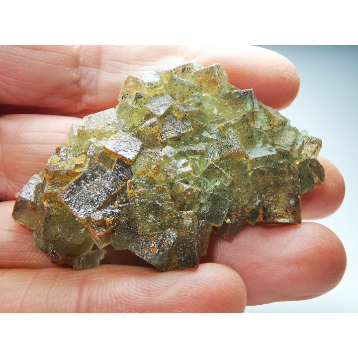 Fluorite from Voltennes, Lucenay-l'Evêque, Saône-et-Loire, France