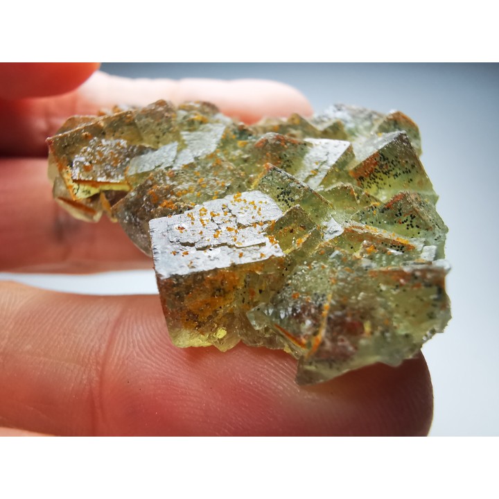 Fluorite from Voltennes, Lucenay-l'Evêque, Saône-et-Loire, France