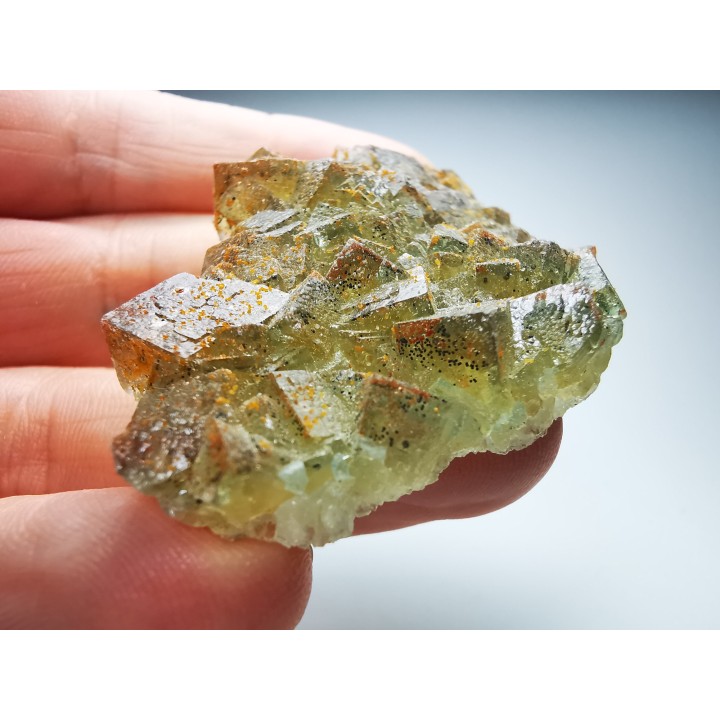 Fluorite from Voltennes, Lucenay-l'Evêque, Saône-et-Loire, France