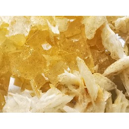 Fluorite and baryte from Marsanges Mine, Haute-Loire, France