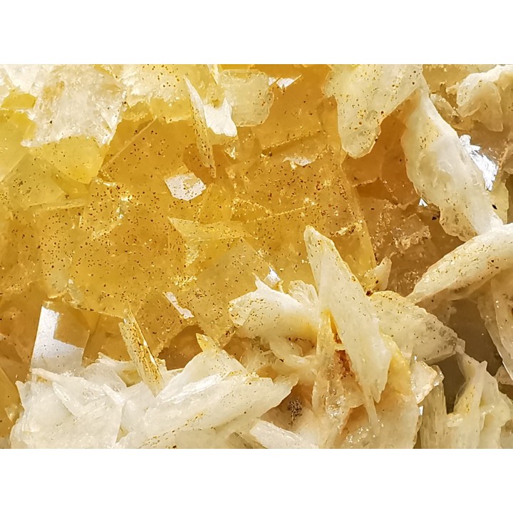 Fluorite et baryte de Marsange, Haute-Loire, France