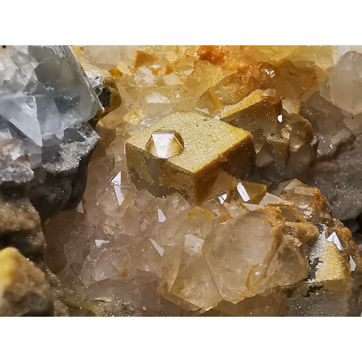 Fluorite, Le Franciman Mine (81), France