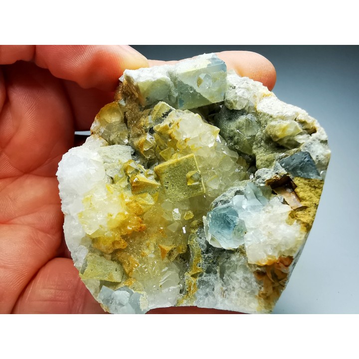 Fluorite, Le Franciman Mine (81), France