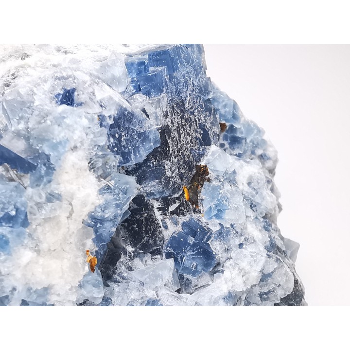 Fluorite, Chavaniac-Lafayette, Haute-Loire, France