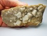 Périmorphose de quartz après  fluorite, Haute-Loire, France