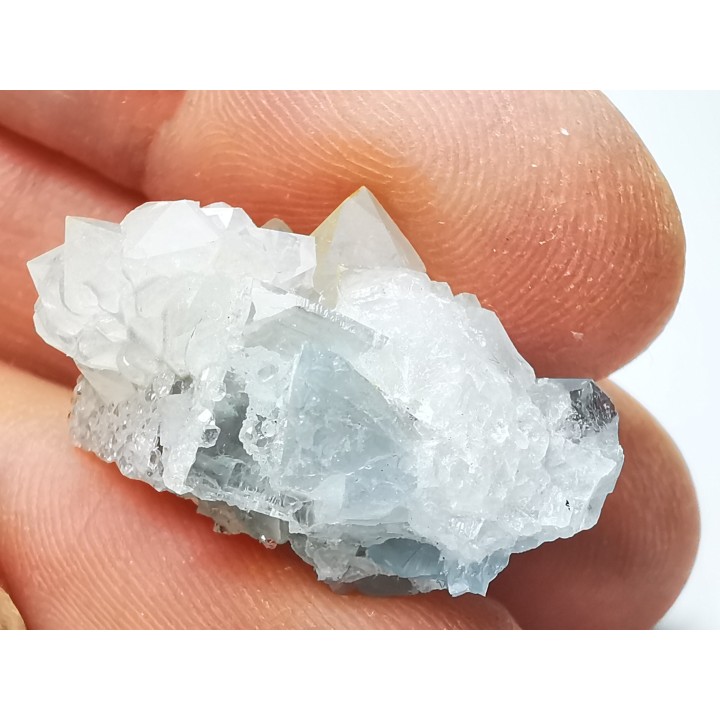Fluorite et quartz de la mine Le Burc, Tarn, France