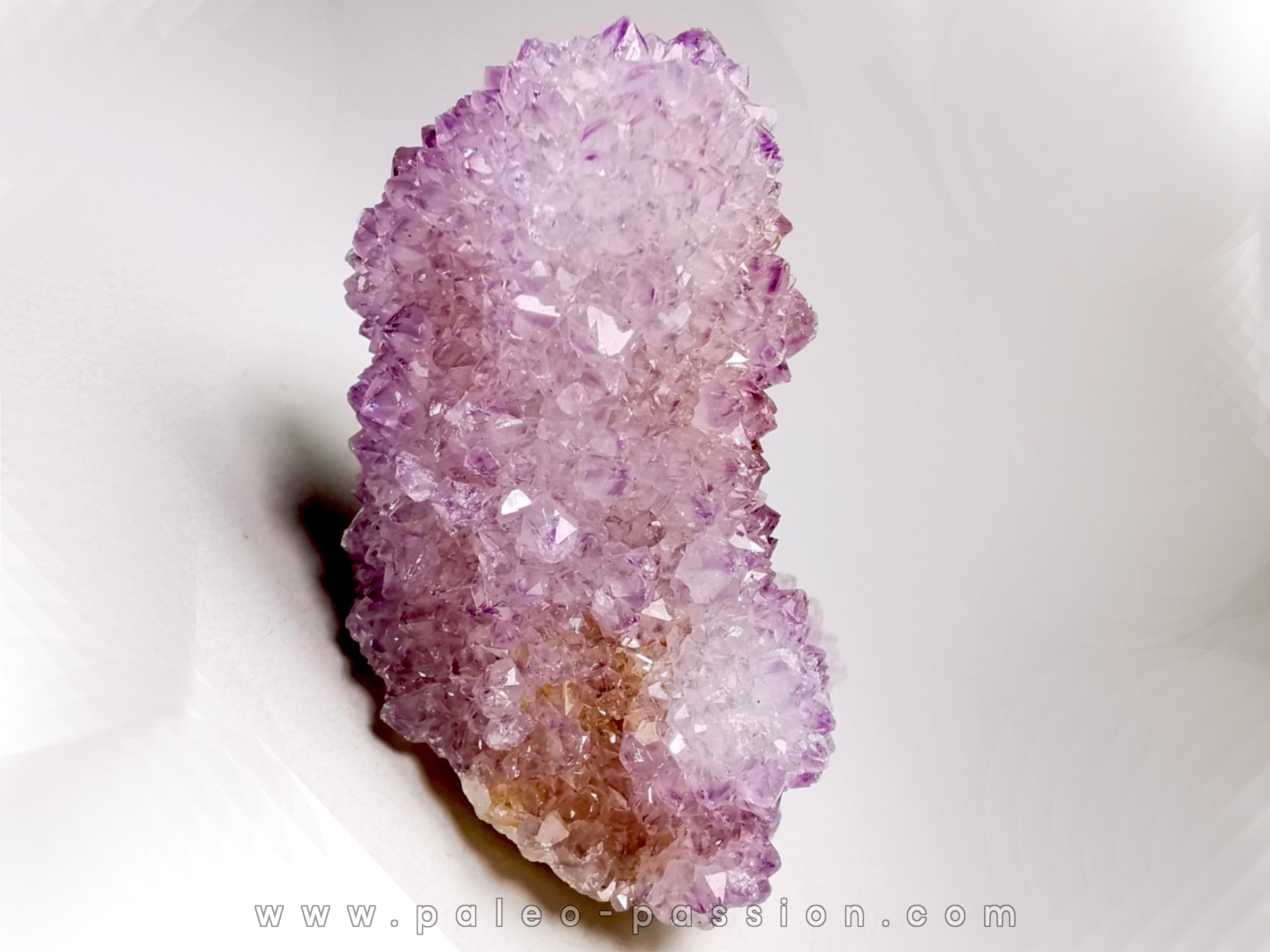 Quartz amethyst "Cactus" from Mbombela – South Africa