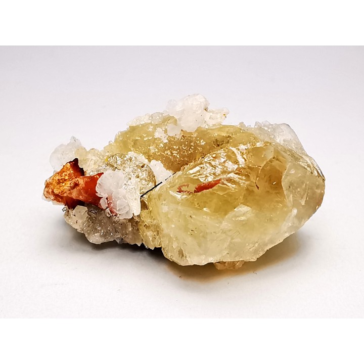 Fluorecent Cerussite from Morocco