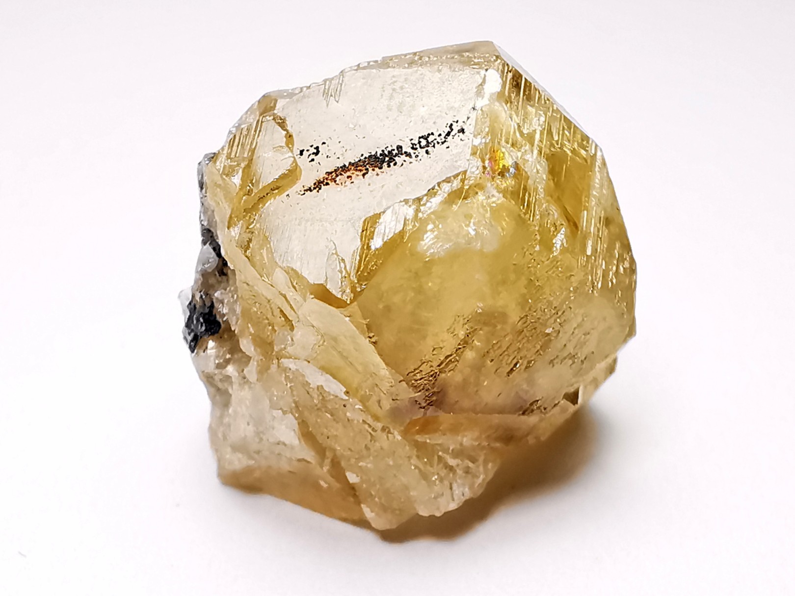 Cerusite fluorescente du Maroc