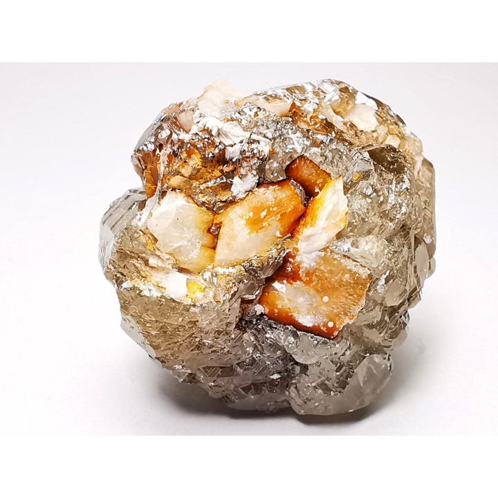 Fluorecent Cerussite from Morocco
