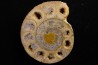 belle ammonite sciée avec loges en quartz - jurassique - Normandie, FRANCE