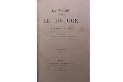 La terre avant le déluge  Louis Figuier  472 pages 1864